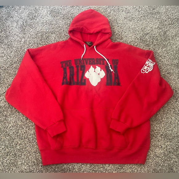 Vintage Soffe Fleece Men’s University Of Arizona U of A Wildcats Hoodie Size XL - Picture 1 of 5